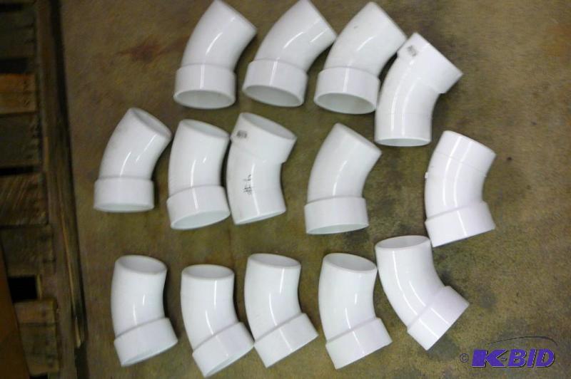 lot 6 image: 14 - Genova 3" 45 degree Street Elbow Sc...