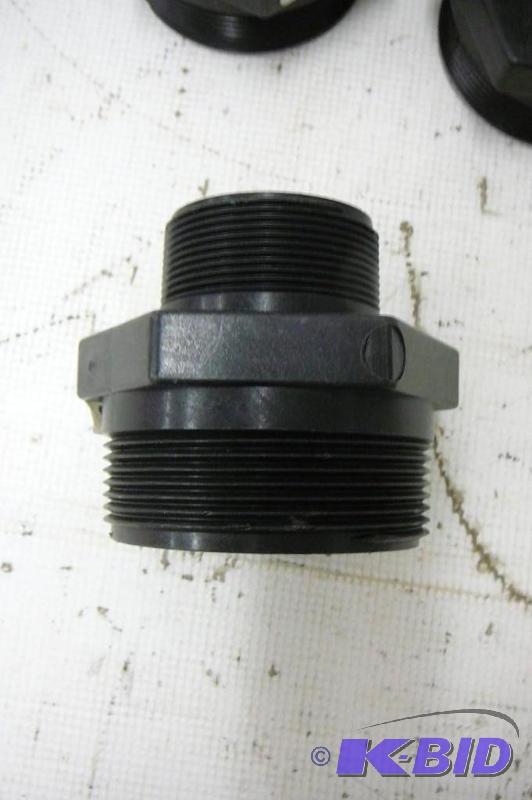 lot 61 image: 8 - 3" MPT x 2" MPT Adapter Norwesc...