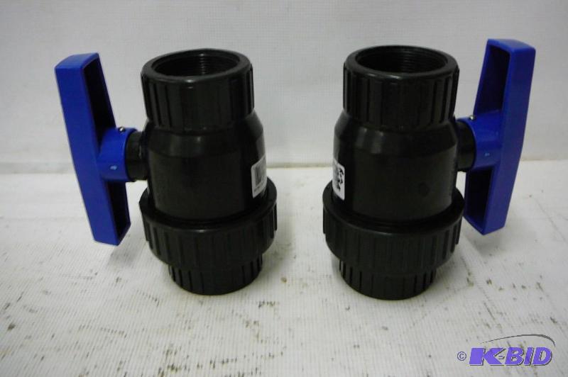 lot 68 image: 2-2" SGI Union Valve Norwesco...
