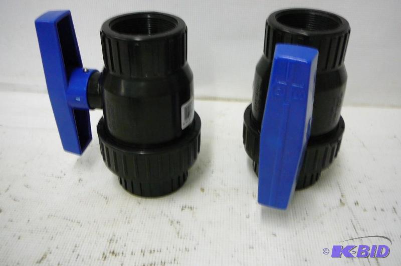lot 69 image: 2-2" SGI Union Valve Norwesco...