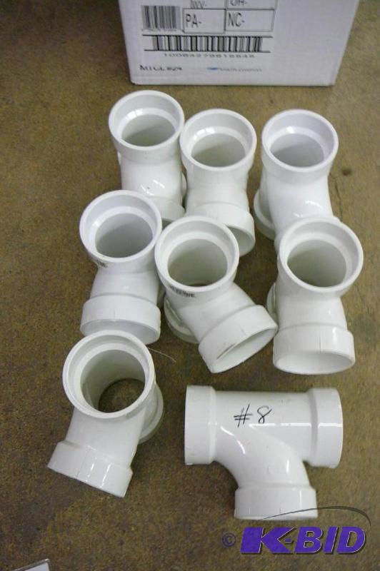lot 8 image: 8 - Genova 2" Tee Sch 40...
