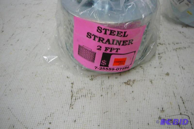 lot 95 image: Steel STrainer 2FPT...