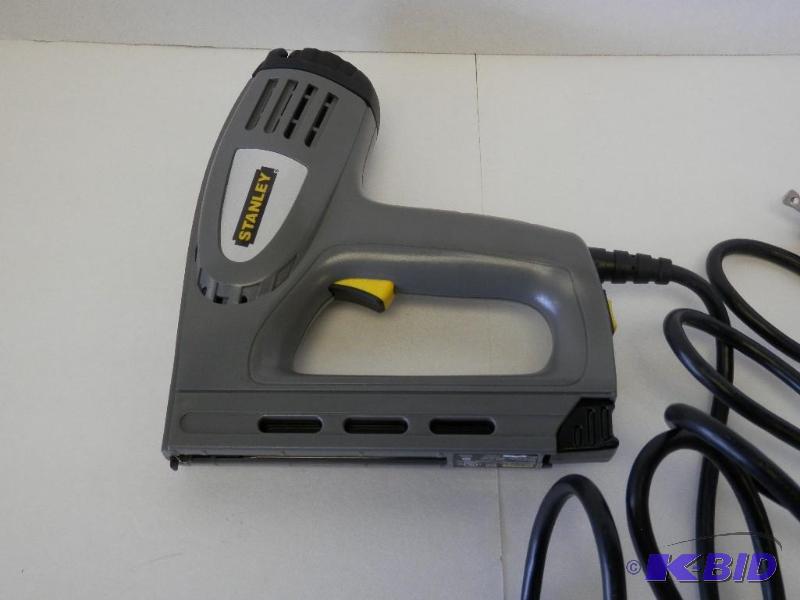 New Stanley electric staplebrad nail gun