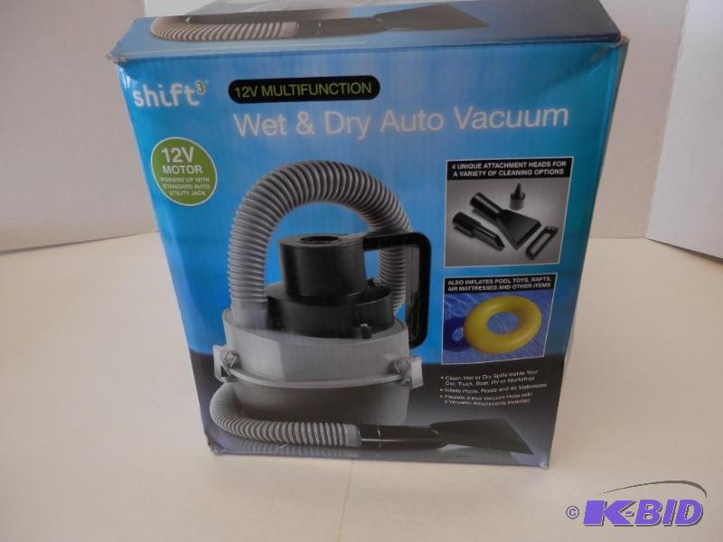 12v DC wetdry vac.