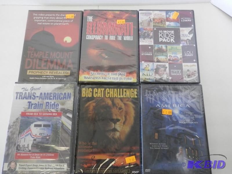 6 New DVDS