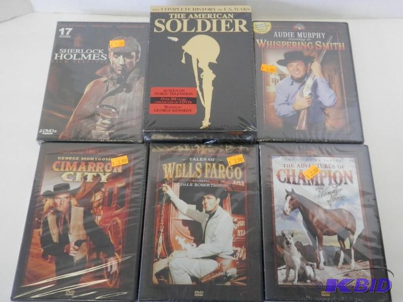 6 New DVDS