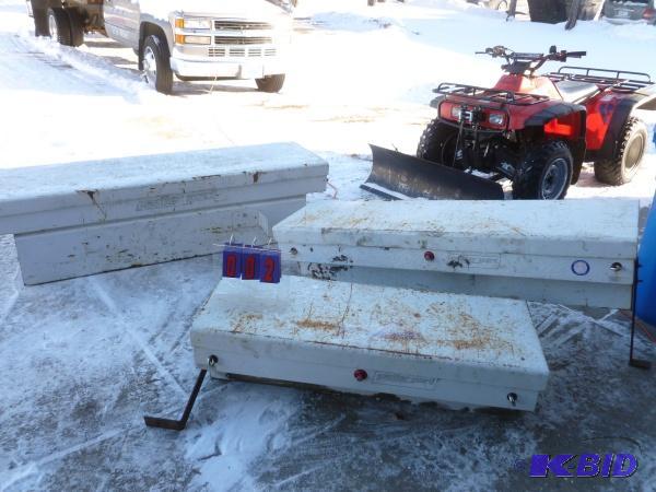 3 piece truck tool box set. Weather guard bra...