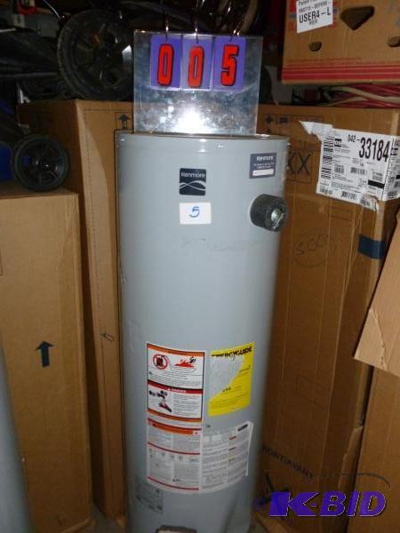 Kenmore natural gas water heater. 40 gallon. ...