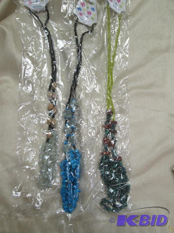 lot 107 image: Qty 3 different kinds of Fashion Jewelry diff...