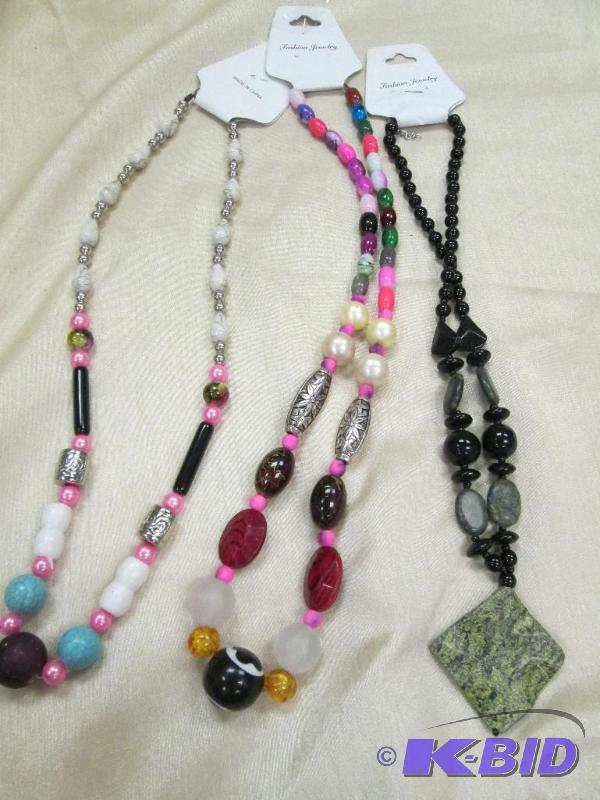 lot 120 image: Qty 3 different kinds of Fashion Jewelry diff...
