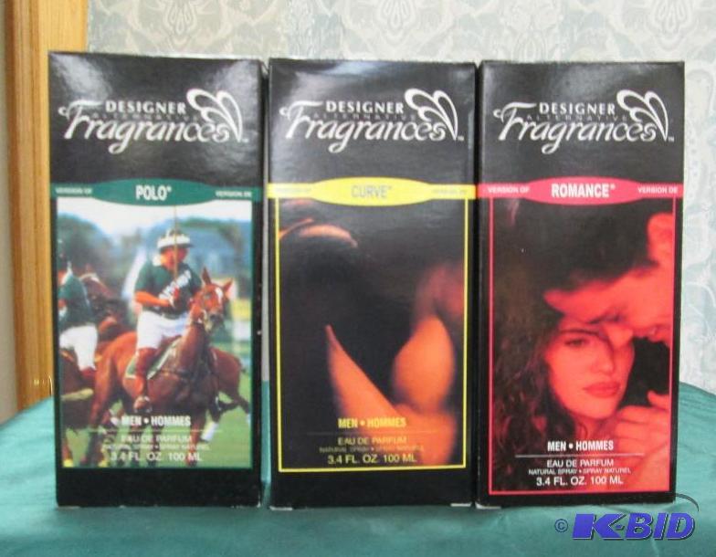 lot 67 image: Qty 3 Designer Alternative Fragrances Version...