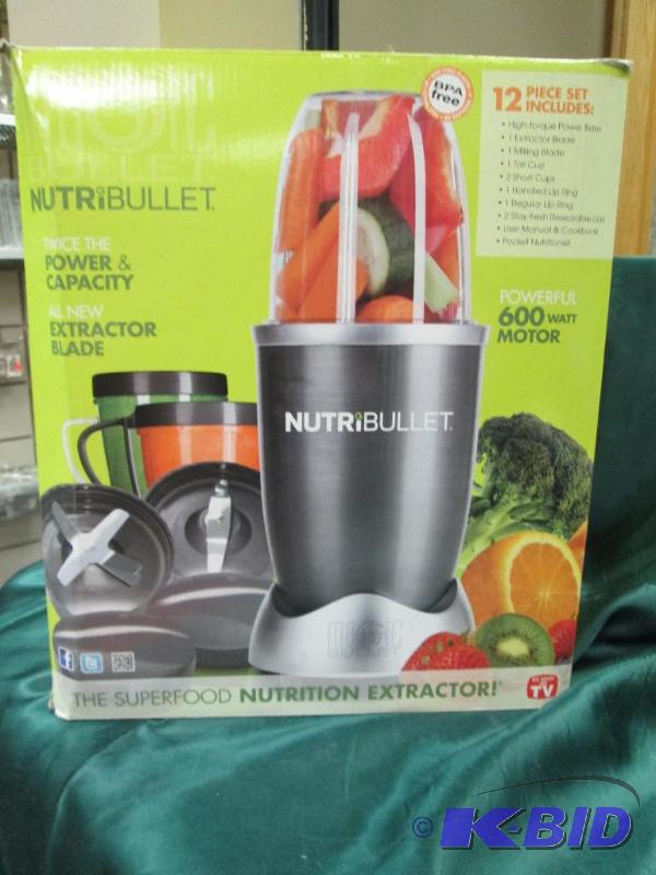 lot 74 image: Nutribullet Twice the power and capacity powe...