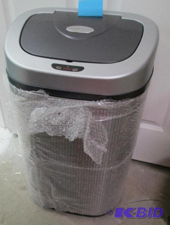 lot 79 image: Touchless trash can may need batteries...