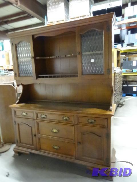 Vintage Buffet 2 pc. Bed 5 X 18&quot X 32 T...