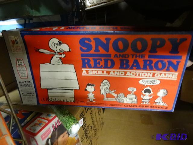 Snoopy and the Red Baron Game. Misc Maps and ...