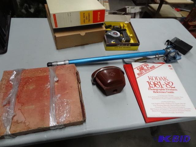 Heiland Photo Mite. Fishing Hooks, Movie Reel...