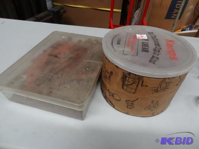 2 Containers of Vintage Lincoln Logs...