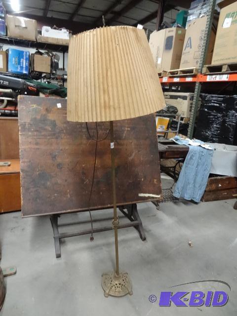 VIntage Floor Lamp with Shade...