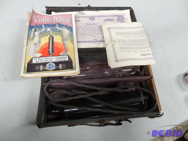 Vintage violet rays kit...