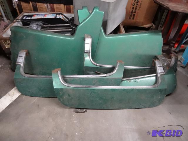 Vintage car parts for a convertible...