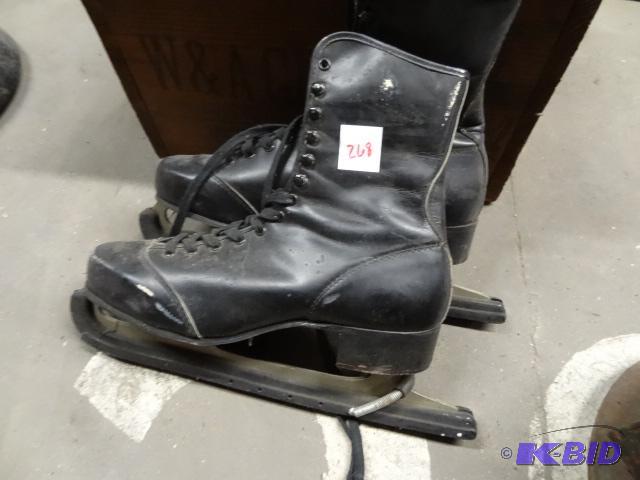 Pair of vintage ice skates...