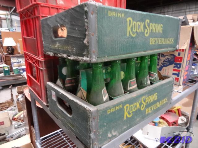 Rock spring beverage crates. Shakopee MN. Qty...
