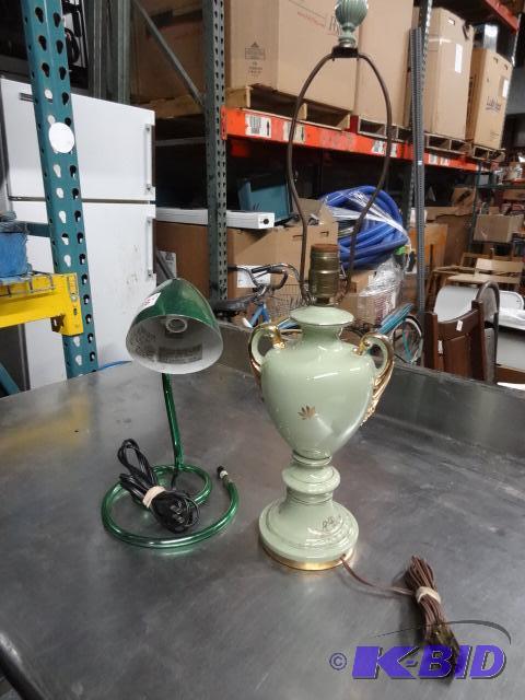 Green Desk Lamp Adjustable, 14&quot Approx. ...