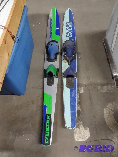 2 Water Skis...