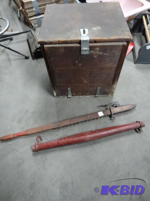 VIntage Wood Storage Box...