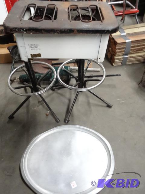 Aluminum Serving Tray. Vintage Kenmore Stove,...
