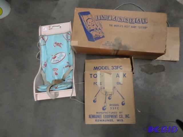 3 Vintage Infant Seats...