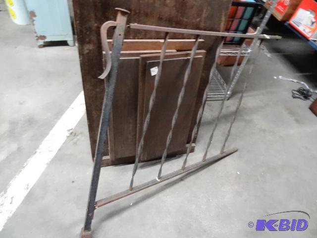 Dresser Vanity Mirror, 40 X 26. Metal Railing...