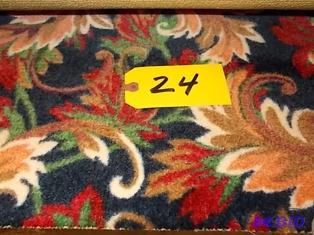 Carpet Remnant, Low Pile, Approx. 12 X 26...