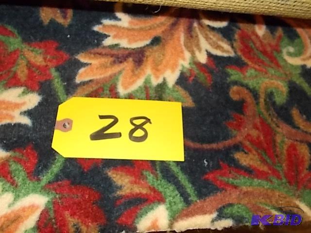 Carpet Remnant, Low Pile, Approx. 12 X 14...