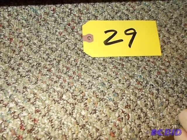 Carpet Remnant, Low Pile, Approx. 12 X 12 9...