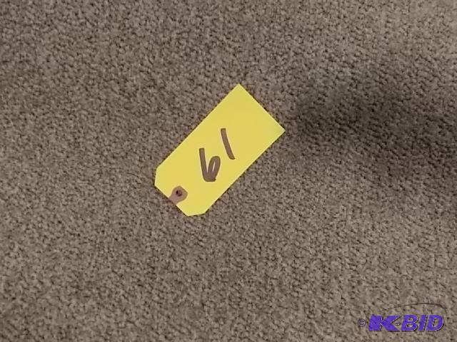 Carpet Remnant, Low Pile, Approx. 12 X 8 wi...