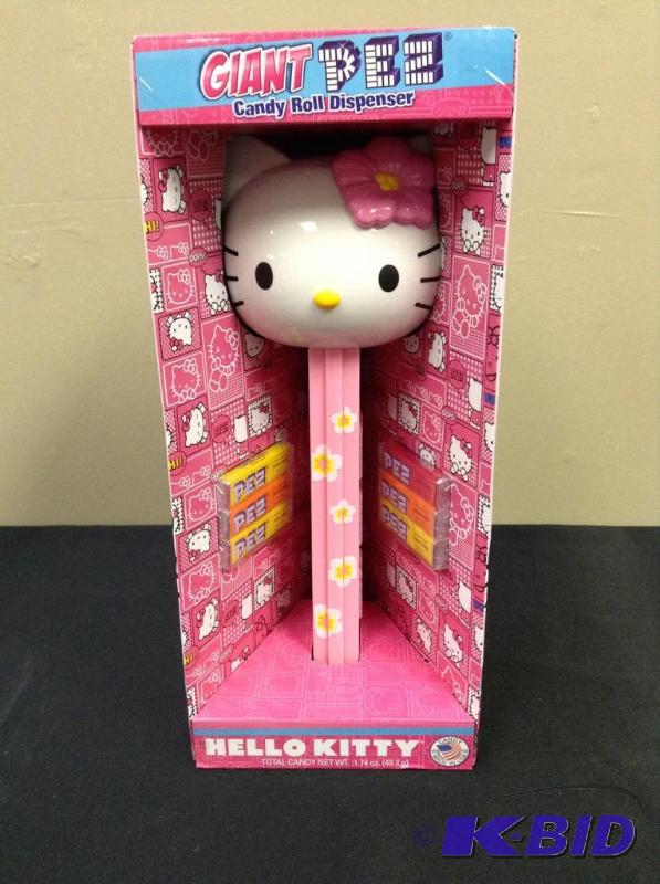 lot 101 image: Giant Hello Kitty Pez Dispenser