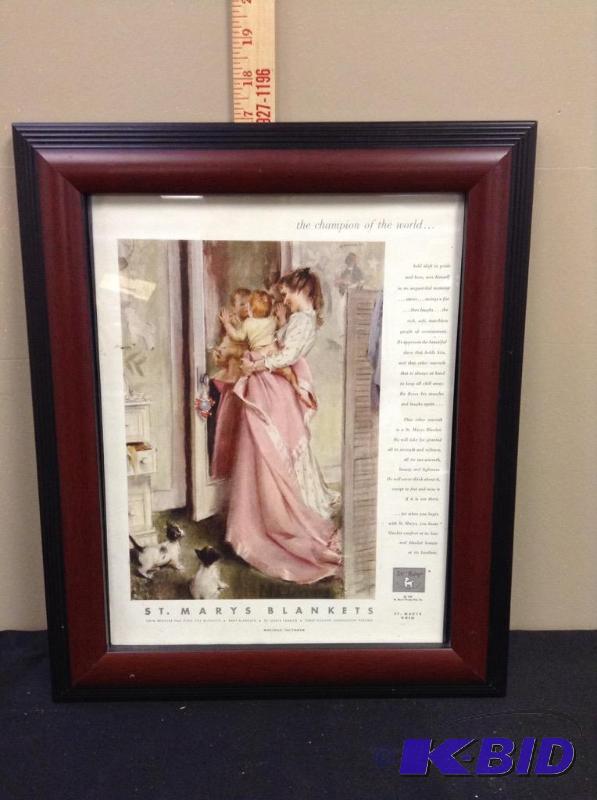 lot 12 image: St. Marys Blanket print