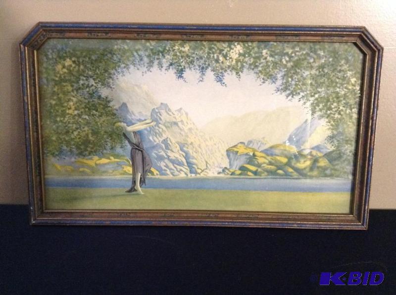 lot 55 image: Parrish Type Framed Print