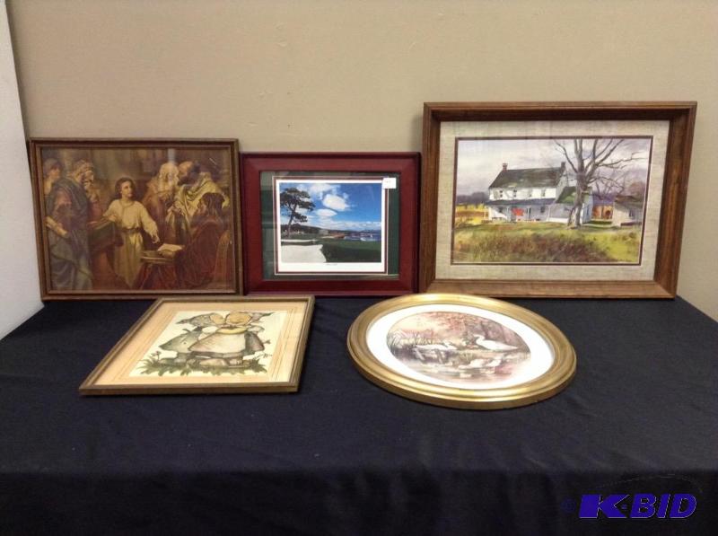lot 67 image: Five Framed Prints