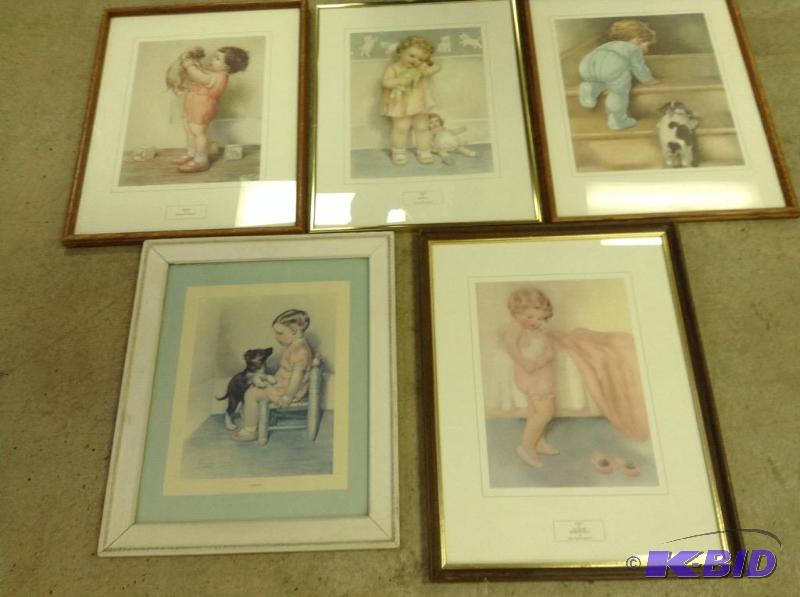 lot 74 image: Lot of Bessie Pease Gutmann prints