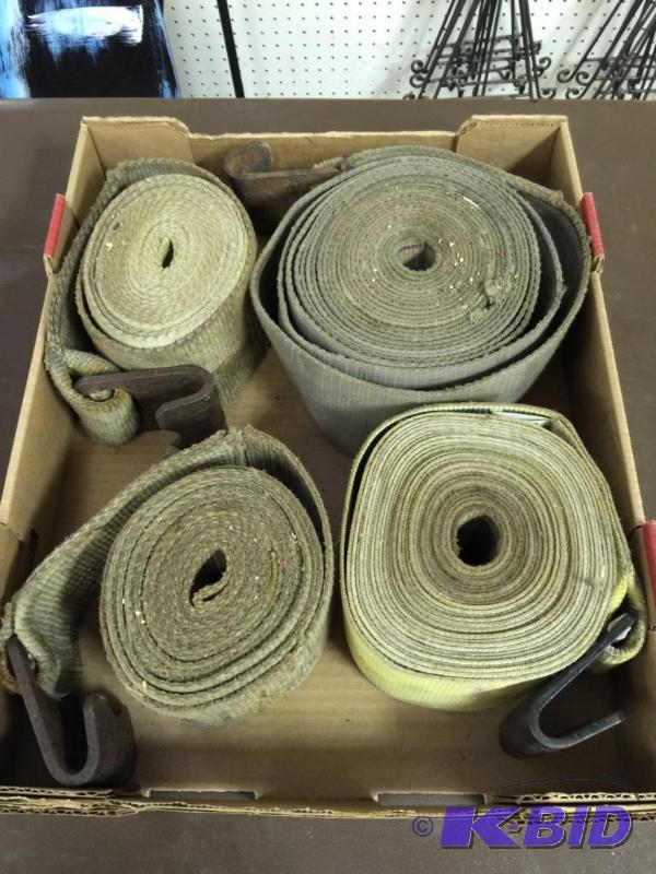 lot 21 image: Lot Of 4 Large Tie Straps