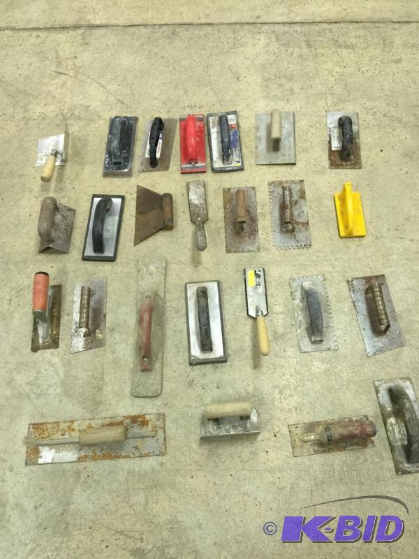 lot 28 image: Lot Of Various Drywall Tools