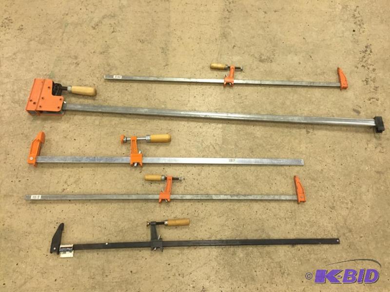 lot 59 image: 5 Bar Clamps