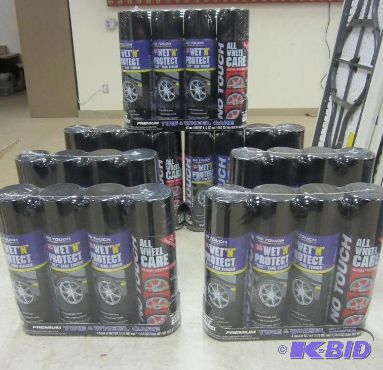 lot 68 image: Tire and Wheel Care Kits