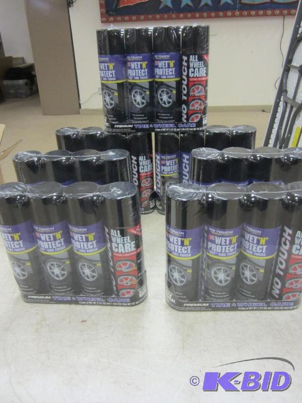 lot 69 image: Tire and Wheel Care Kits