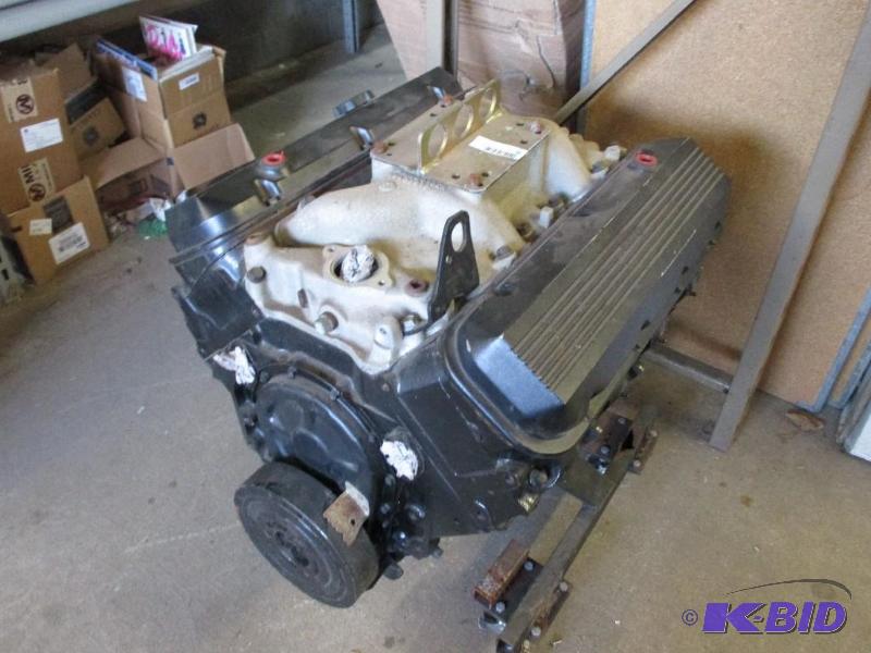 502 chevy engine, rebuilt per owners info...