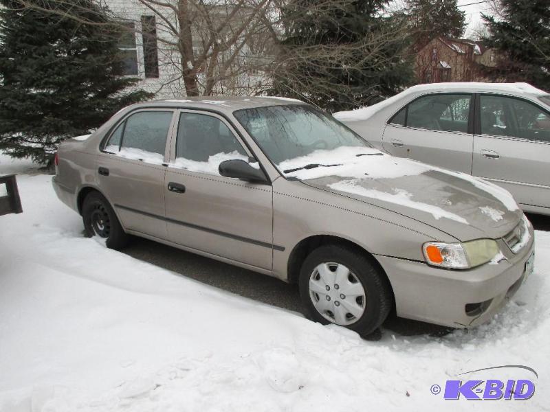 Year 2001 Make Toyota Model Corolla Vehicl...