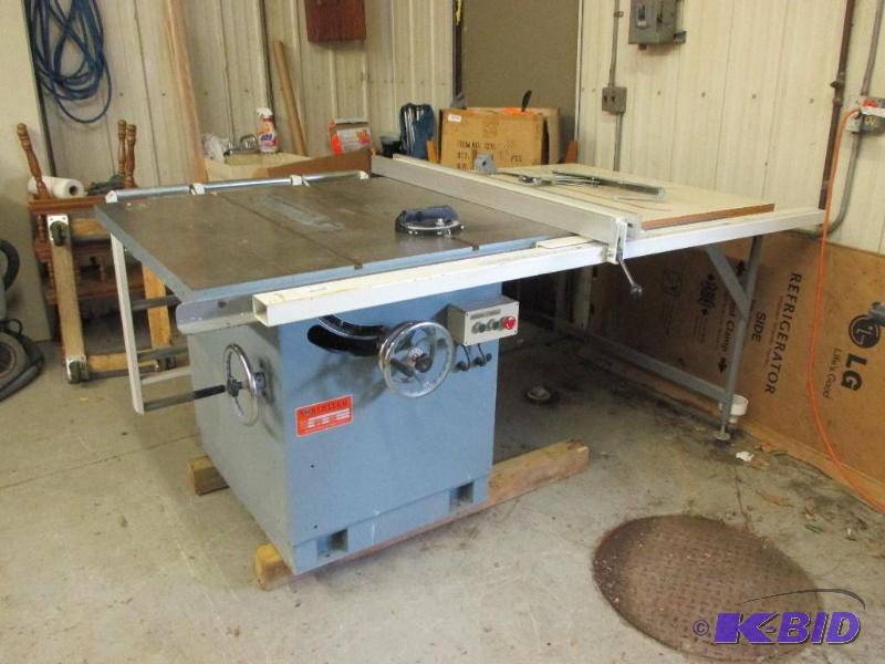 12&quot NorthTech tablesaw, 3hp single phase...
