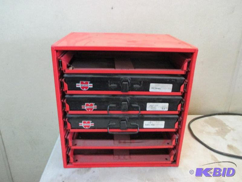 Wurth parts organizer with some contents...